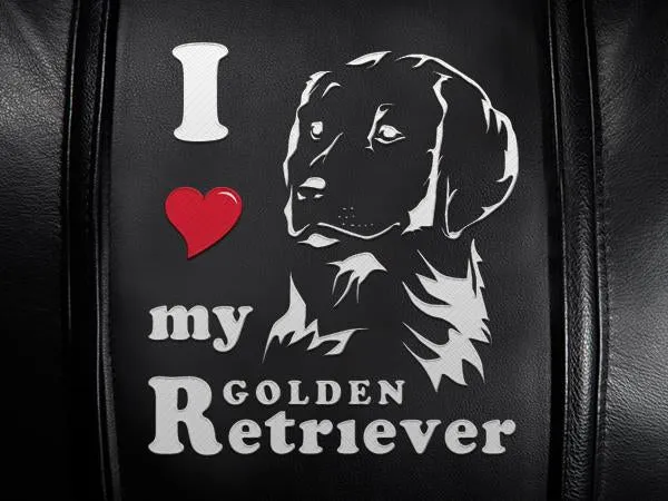 Gaming Chair 100 Pro with Golden Retriever Logo Panel
