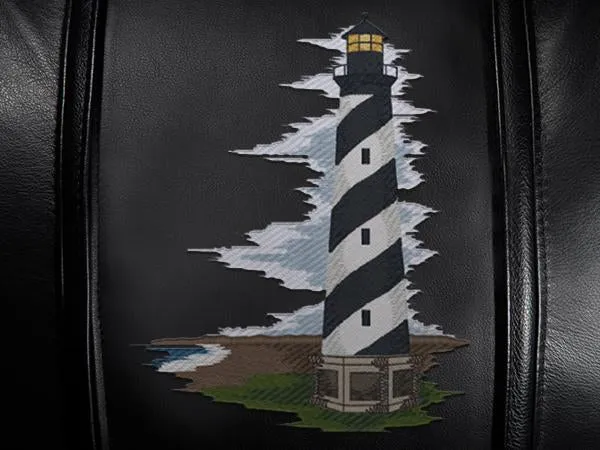 Gaming Chair 100 Pro with Lighthouse Black & White Logo Panel