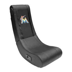 Gaming Chair 100 with Miami Marlins Logo