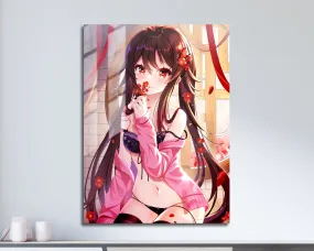 Genshin Impact Hu Tao Metal Poster