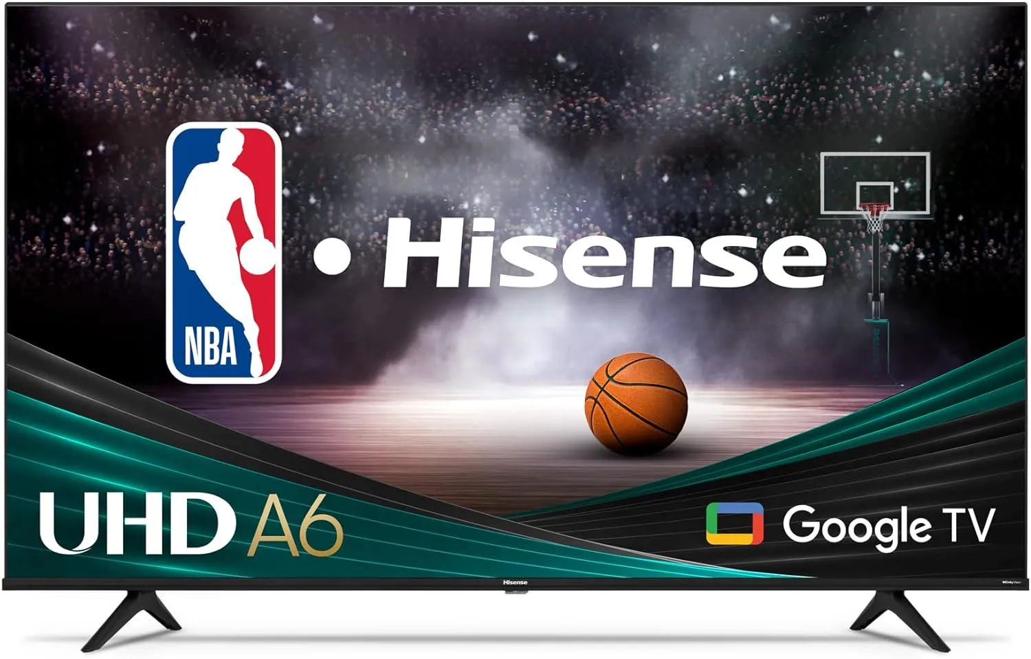 Hisense 50-Inch Class A6 Series 4K UHD Smart Google TV – Stunning Visuals & Smart Entertainment