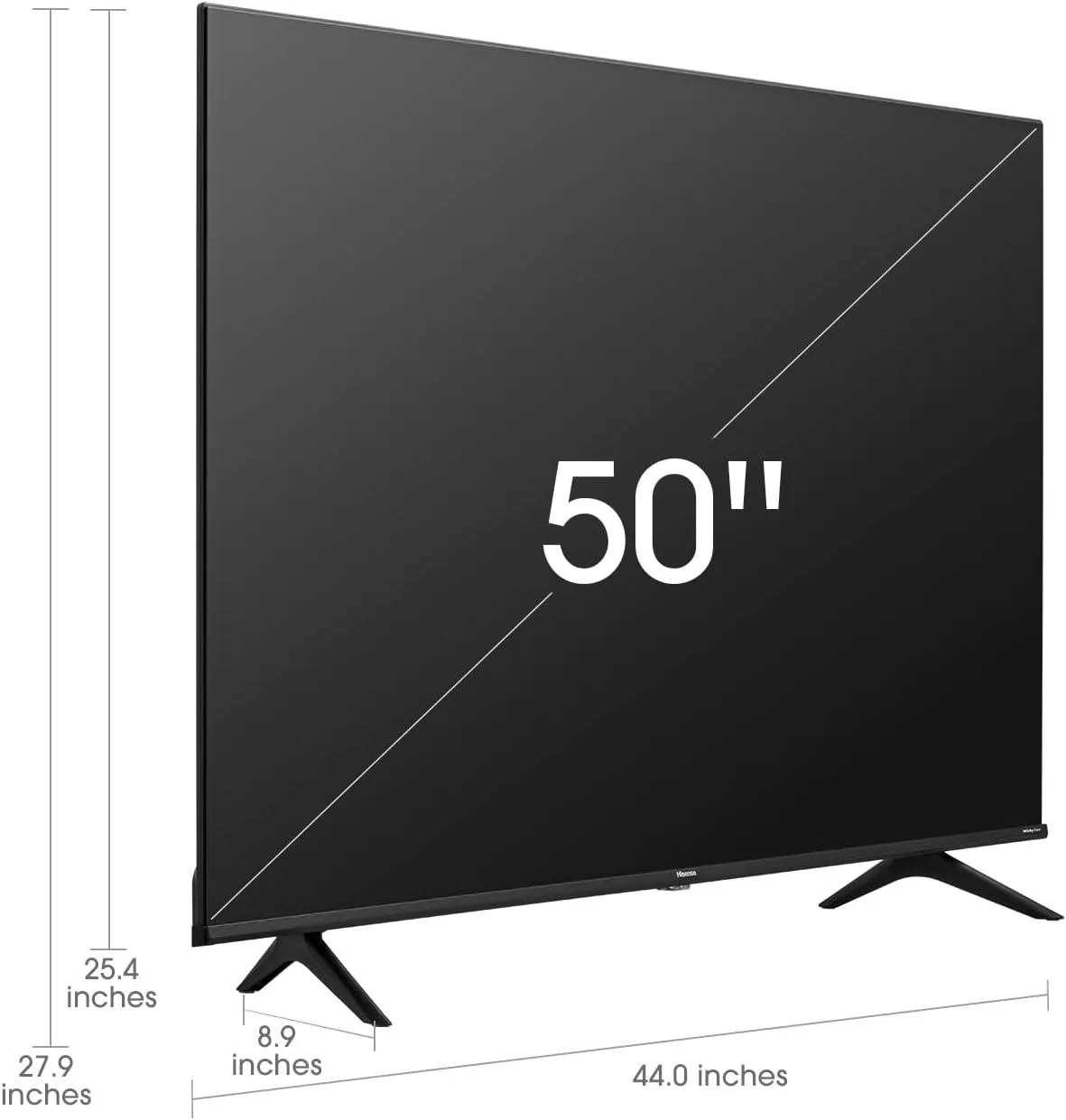 Hisense 50-Inch Class A6 Series 4K UHD Smart Google TV – Stunning Visuals & Smart Entertainment