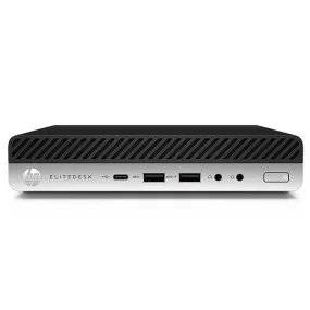 HP EliteDesk 800 G4 Tiny Mini PC i5-8500T 16GB RAM 256GB SSD Windows 11 Pro and built in WI-FI Ready