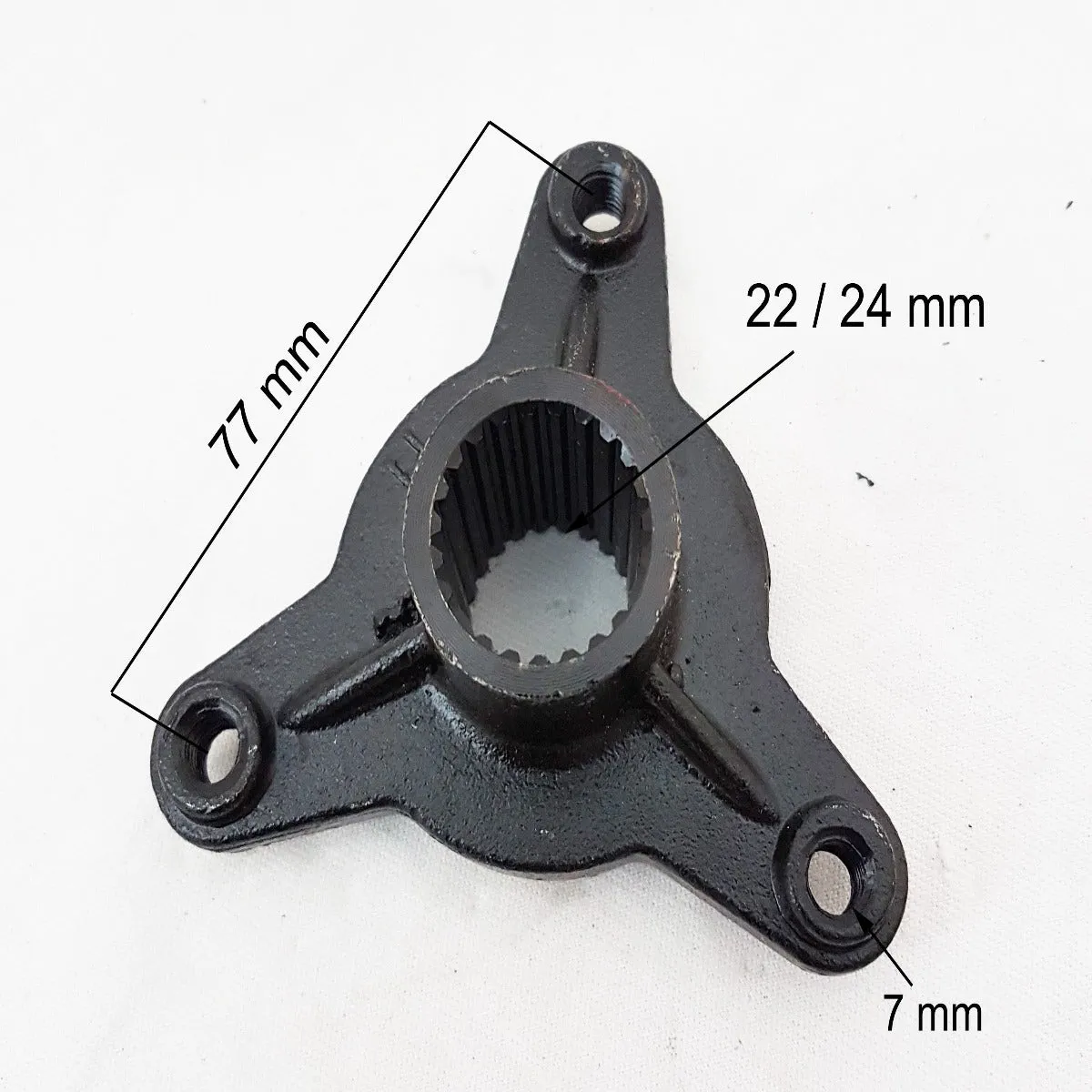 HUB12 WHEEL HUB MOUNT FOR 110CC ORION AGA-4 AGA-3 QUAD BIKE ATV 3 BOLT FIXING