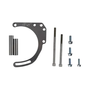 ICT Billet Passenger Side Alternator Bracket - Low Mount - Head/Water Pump Mount - Aluminum - Long Water Pump - Small Block Chevy