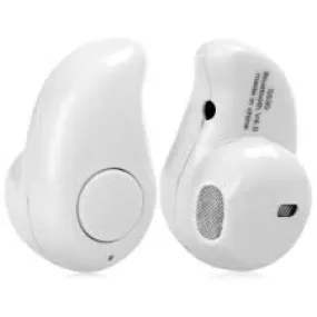 In-Ear Style S530 Wireless Bluetooth Earphone with Microphone for Smartphone in White