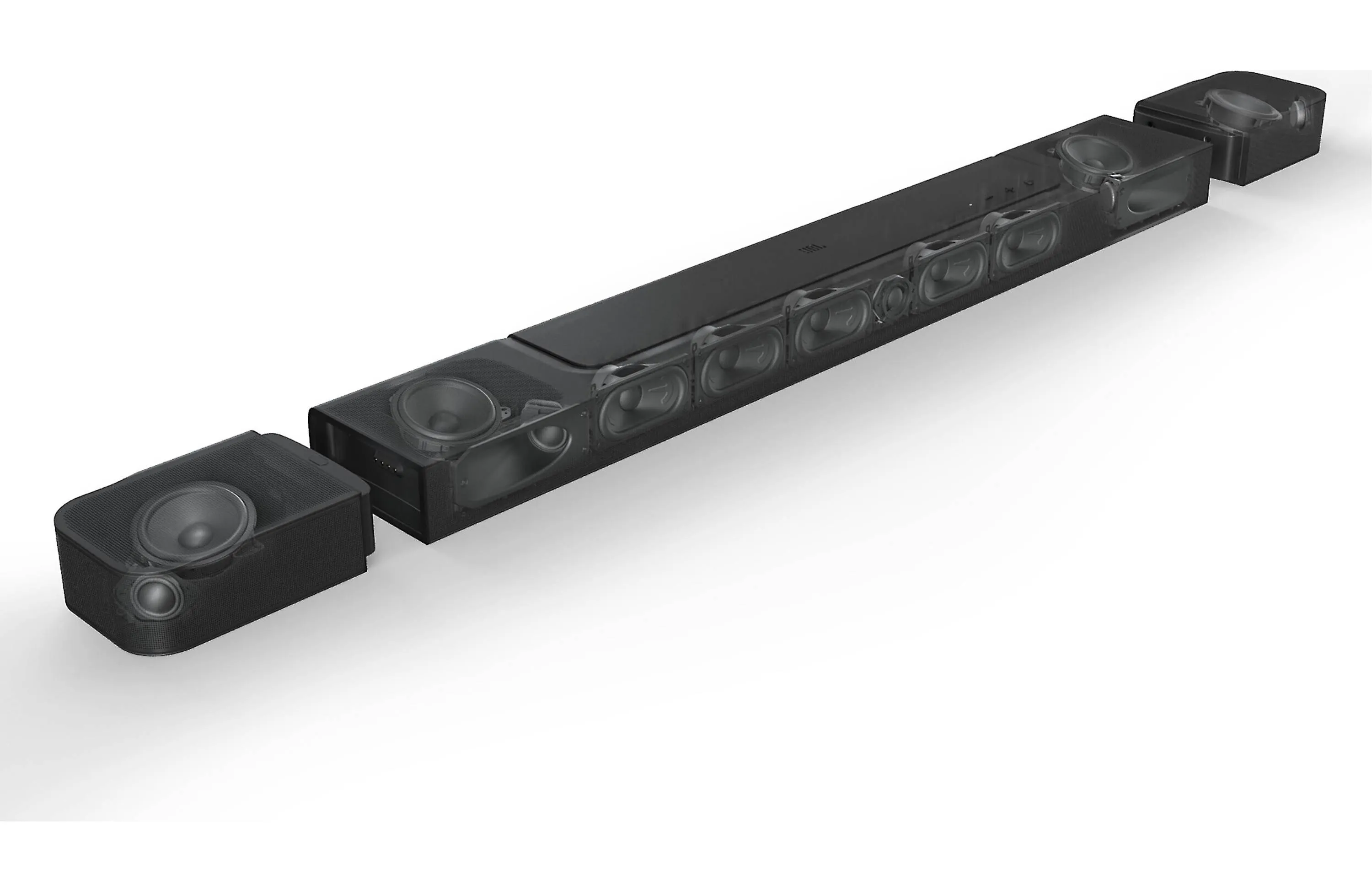 JBL Bar 1000 Powered 7.1.4 Channel Sound Bar System with Bluetooth, Wi-Fi, DTS:X, Apple AirPlay 2, and Dolby Atmos