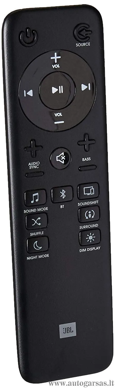 JBL BAR 3.1 soundbaras ir žemų dažnių garsiakalbis, HDMI Bluetooth