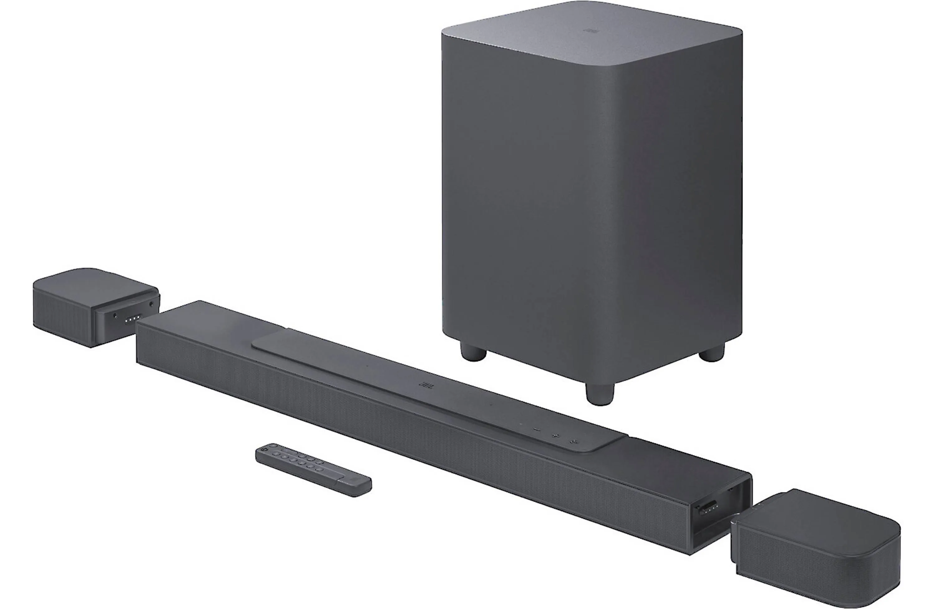 JBL Bar 700 Powered 5.1 Sound Bar System with Bluetooth, Wi-Fi, Apple AirPlay 2, and Dolby Atmos