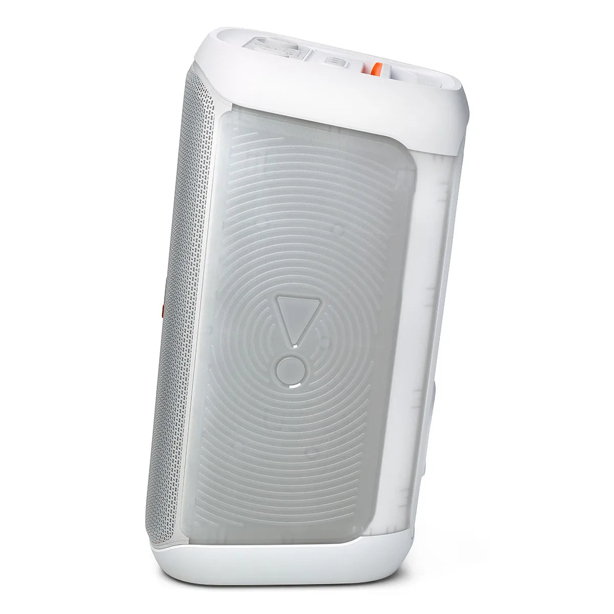 JBL PartyBox Club 120 Portable Party Speaker with gSport Cargo Sleeve (White)