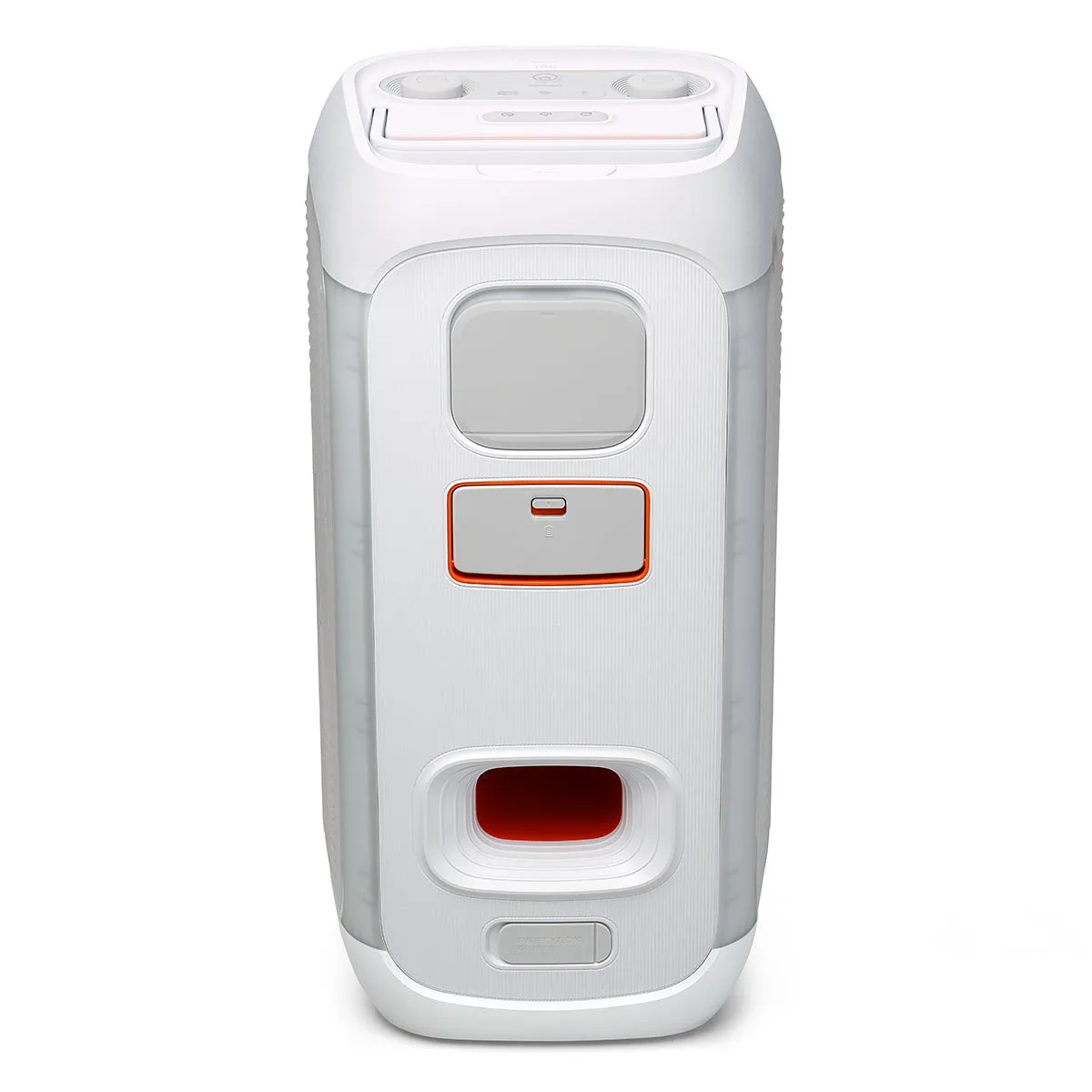 JBL PartyBox Club 120 Portable Party Speaker with gSport Cargo Sleeve (White)