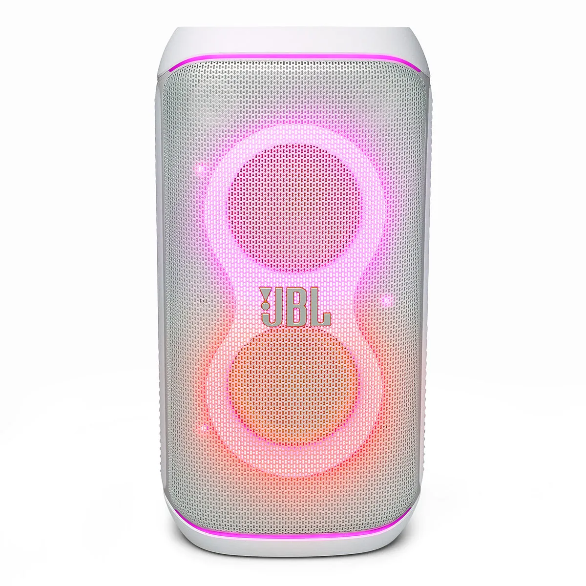 JBL PartyBox Club 120 Portable Party Speaker with gSport Cargo Sleeve (White)