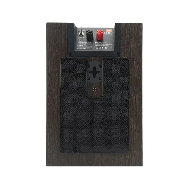 JBL STAGE 240H Dolby Atmos Surround Speakers (Pair), Espresso Black