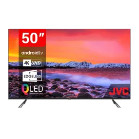 JVC 50 Inch Smart TV | 4K UHD Android TV with QLED AV-HQ507115A11