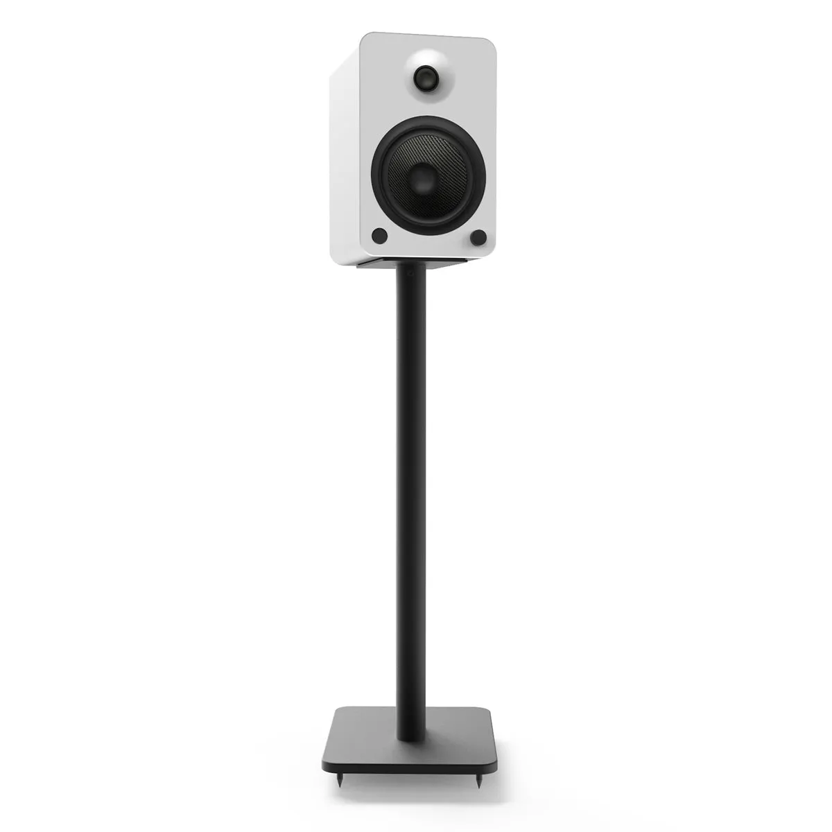 Kanto SP26PL 26" Bookshelf Speaker Stands with Rotating Top Plates and Cable Management – Pair (Black)