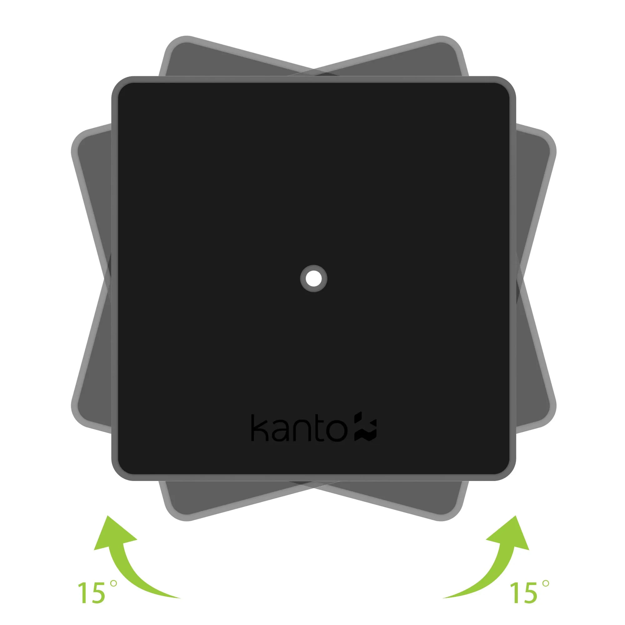 Kanto SP6 Heavy Duty Speaker Stands 6 Inch Black