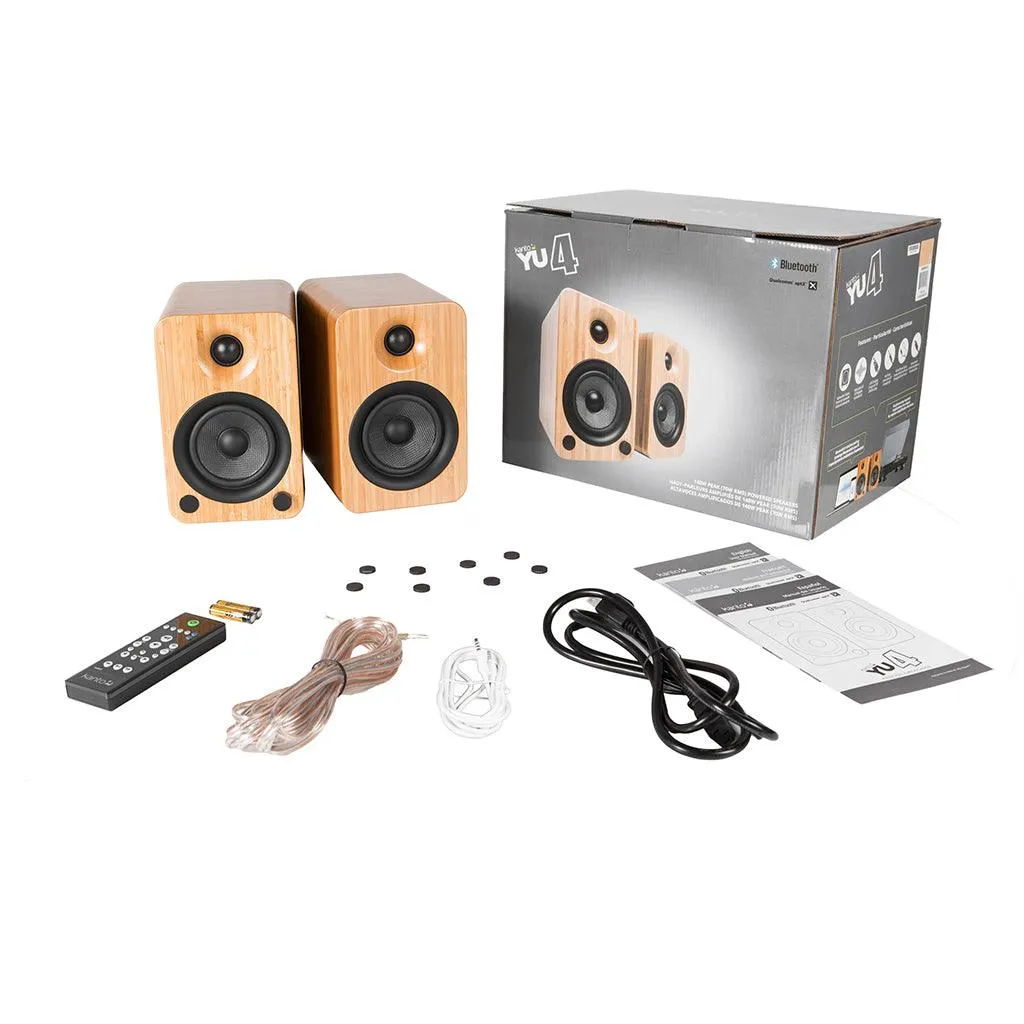 Kanto YU4 Powered Bookshelf Speakers
