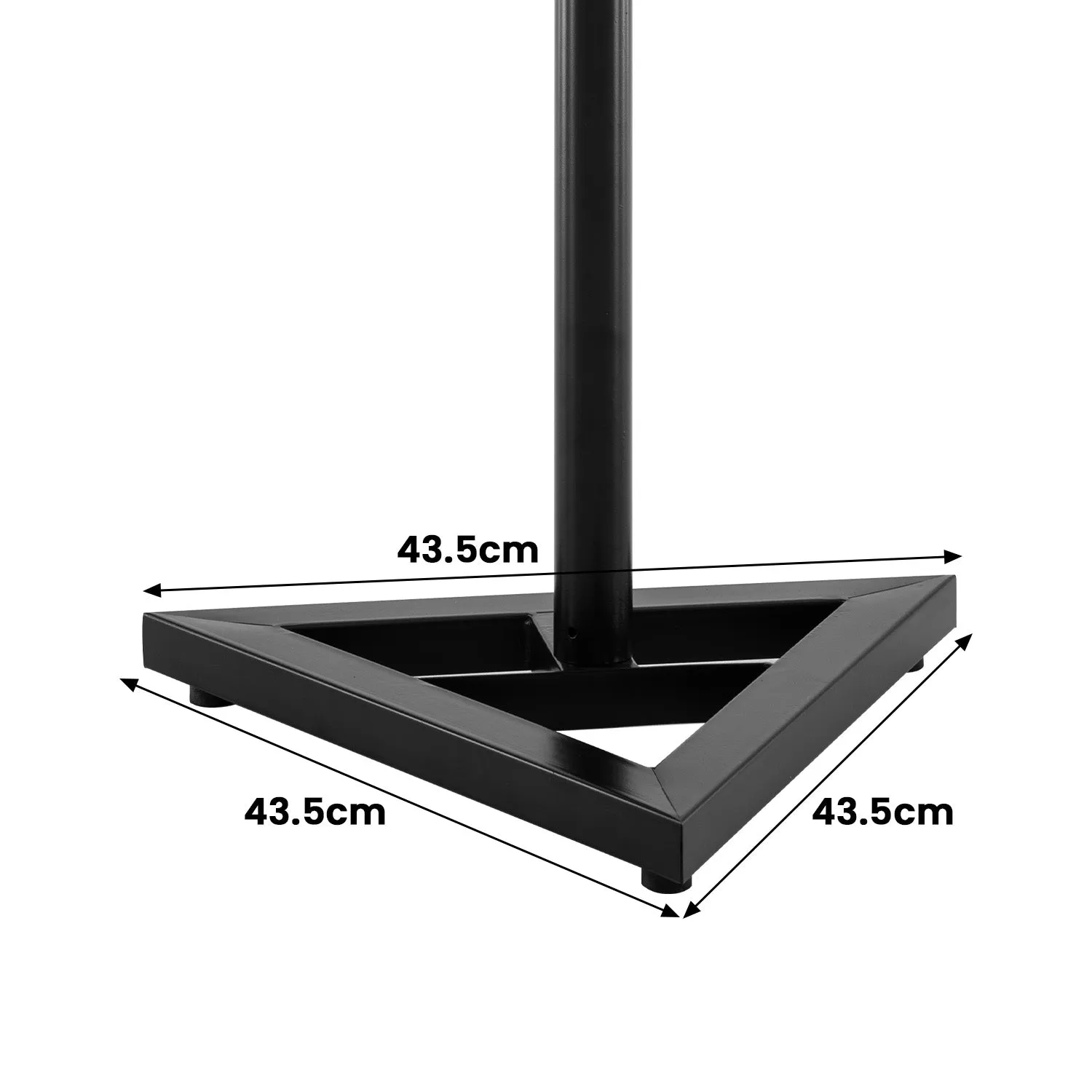 Karrera Adjustable Floor Speaker Stand (Black)