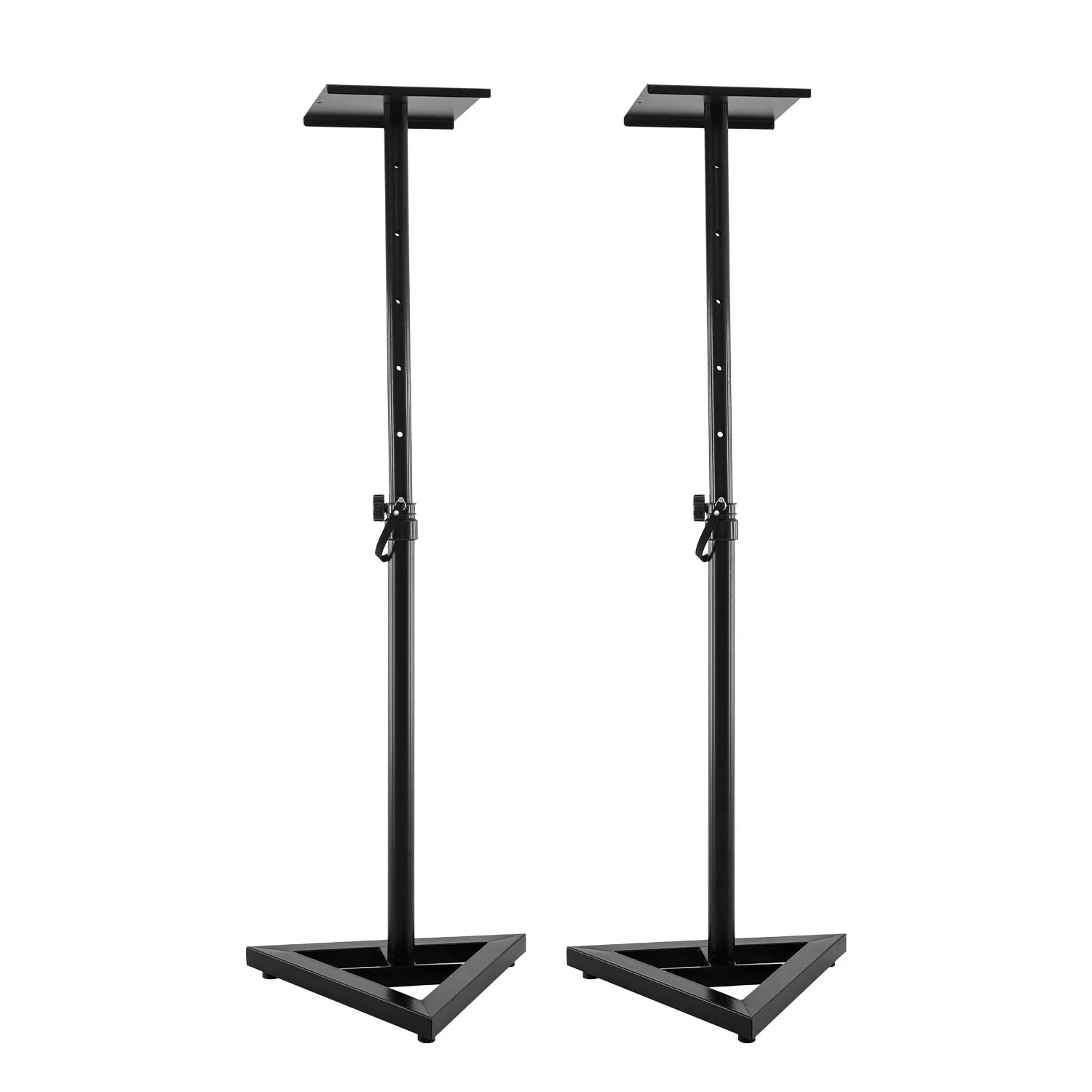 Karrera Adjustable Floor Speaker Stand (Black)