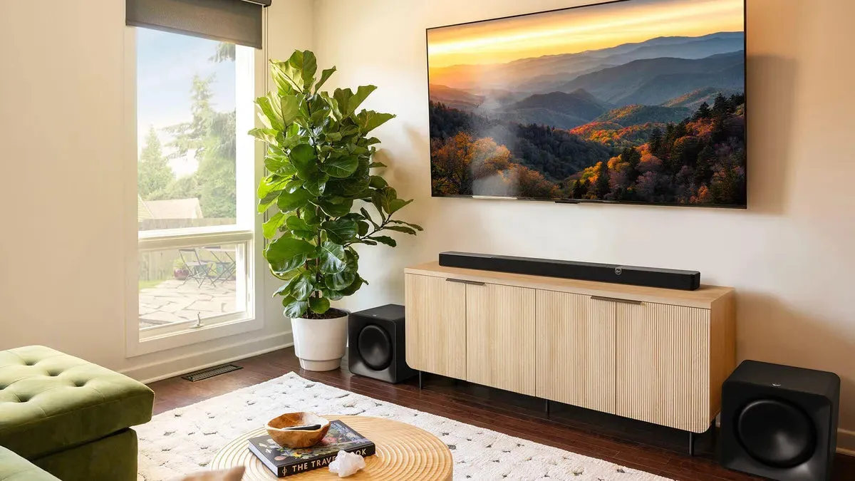 Klipsch Flexus Core 300 Premium 5.1.2-Channel Dolby Atmos Soundbar for Immersive Home Theater Experience
