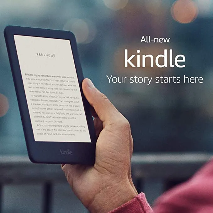 KND100 Amazon Kindle e-reader (with built-in front light)