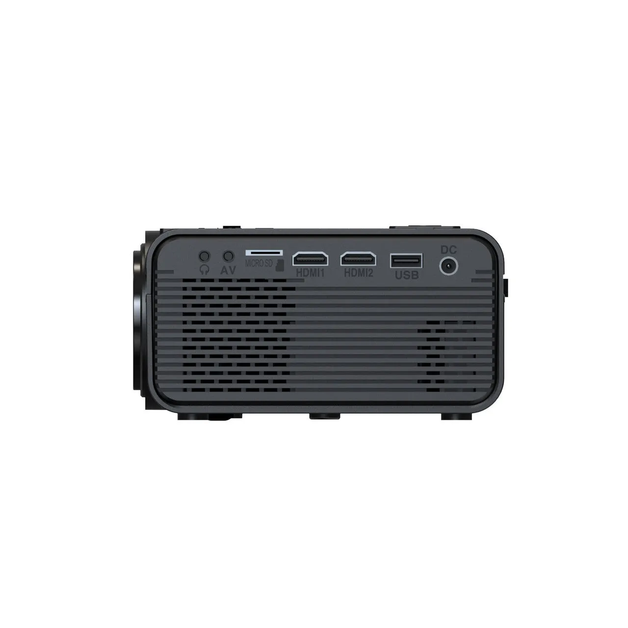 Laser 720P Bluetooth Projector – 100" Display (Black)