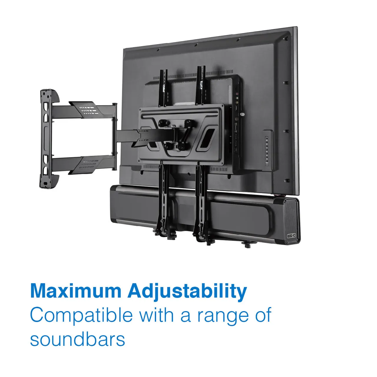 Laser Universal SoundBar Bracket with Non-Slip Base