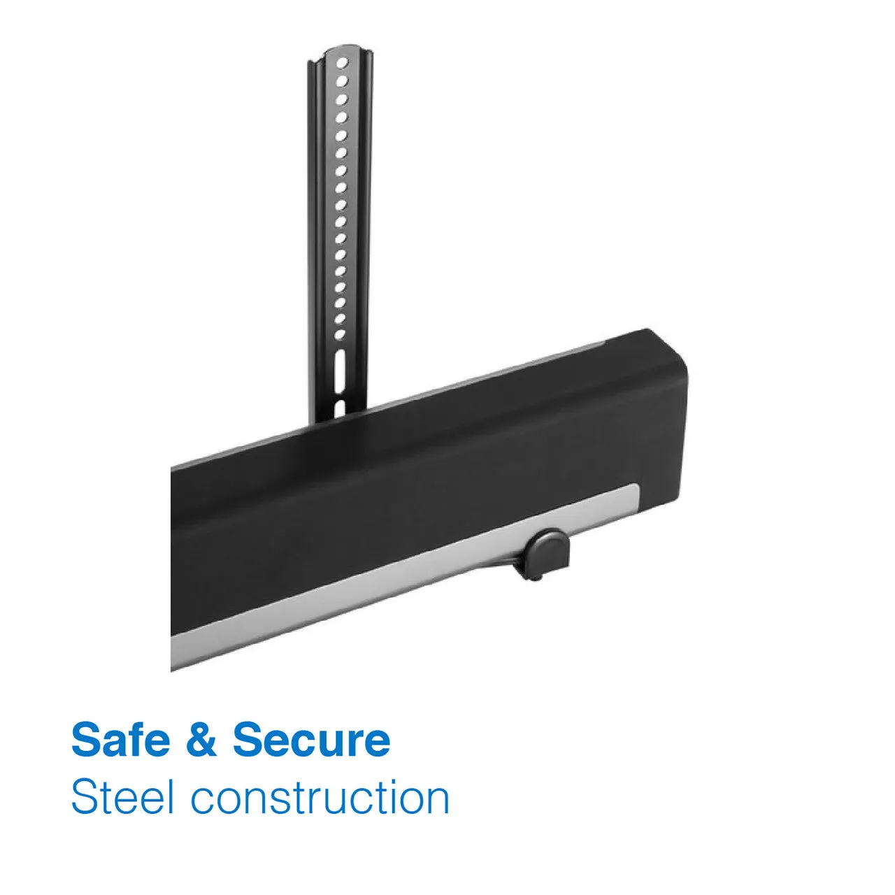 Laser Universal SoundBar Bracket with Non-Slip Base