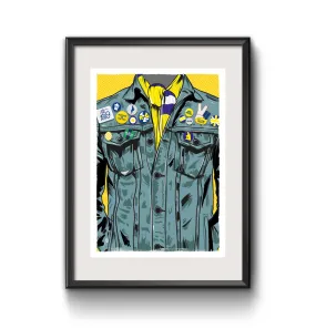 Leeds Jean Jacket Print