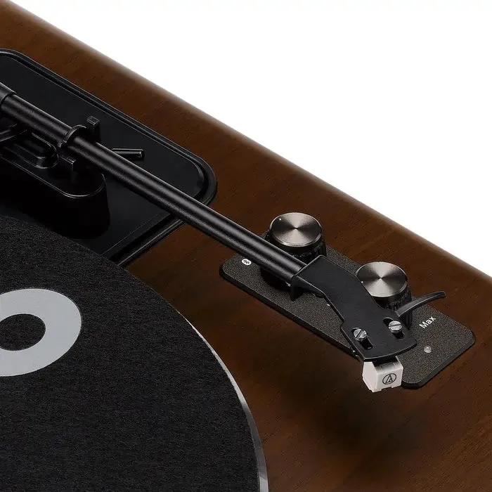 Lenco LS470WA Turntable With Built-In Speakers And Bluetooth, Dark Walnut