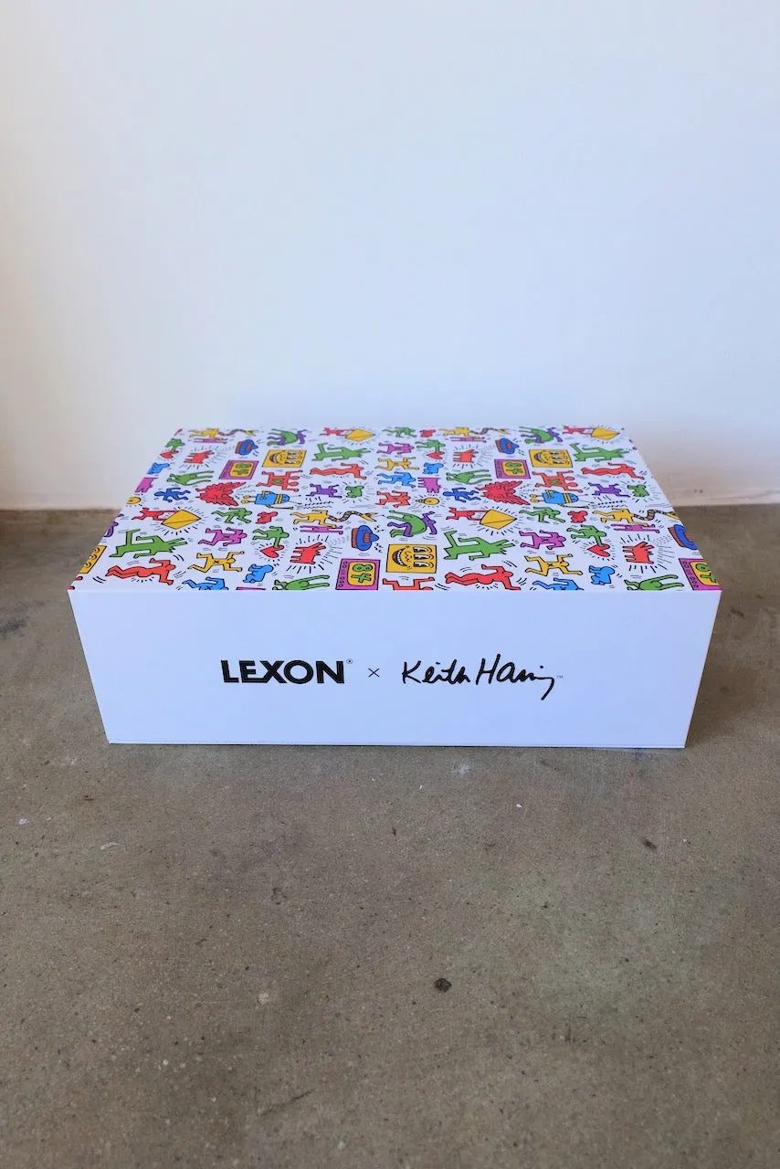 Lexon x Keith Haring Home Electronics Gift Set - Happy