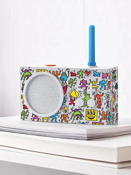 Lexon x Keith Haring Home Electronics Gift Set - Happy