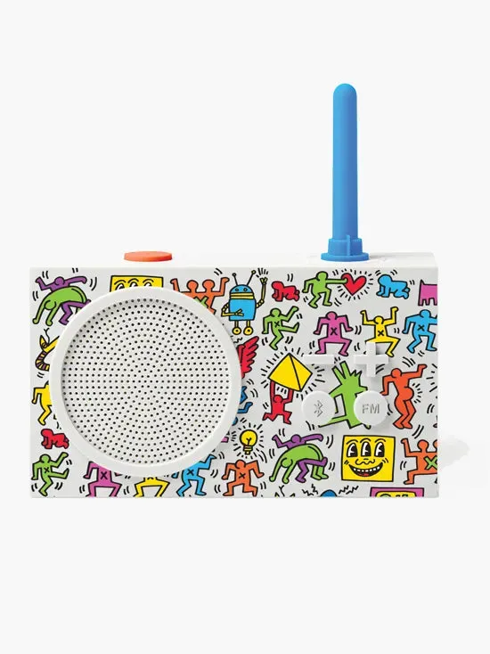 Lexon x Keith Haring Home Electronics Gift Set - Happy