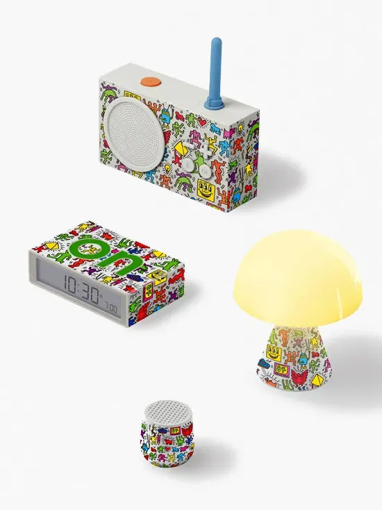 Lexon x Keith Haring Home Electronics Gift Set - Happy