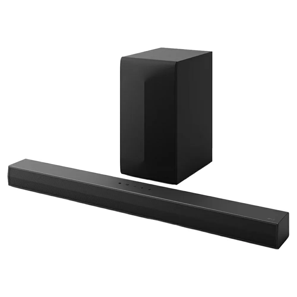 LG 3.1CH Cinematic Soundbar with Subwoofer - Black | US60T.AGBRLLK