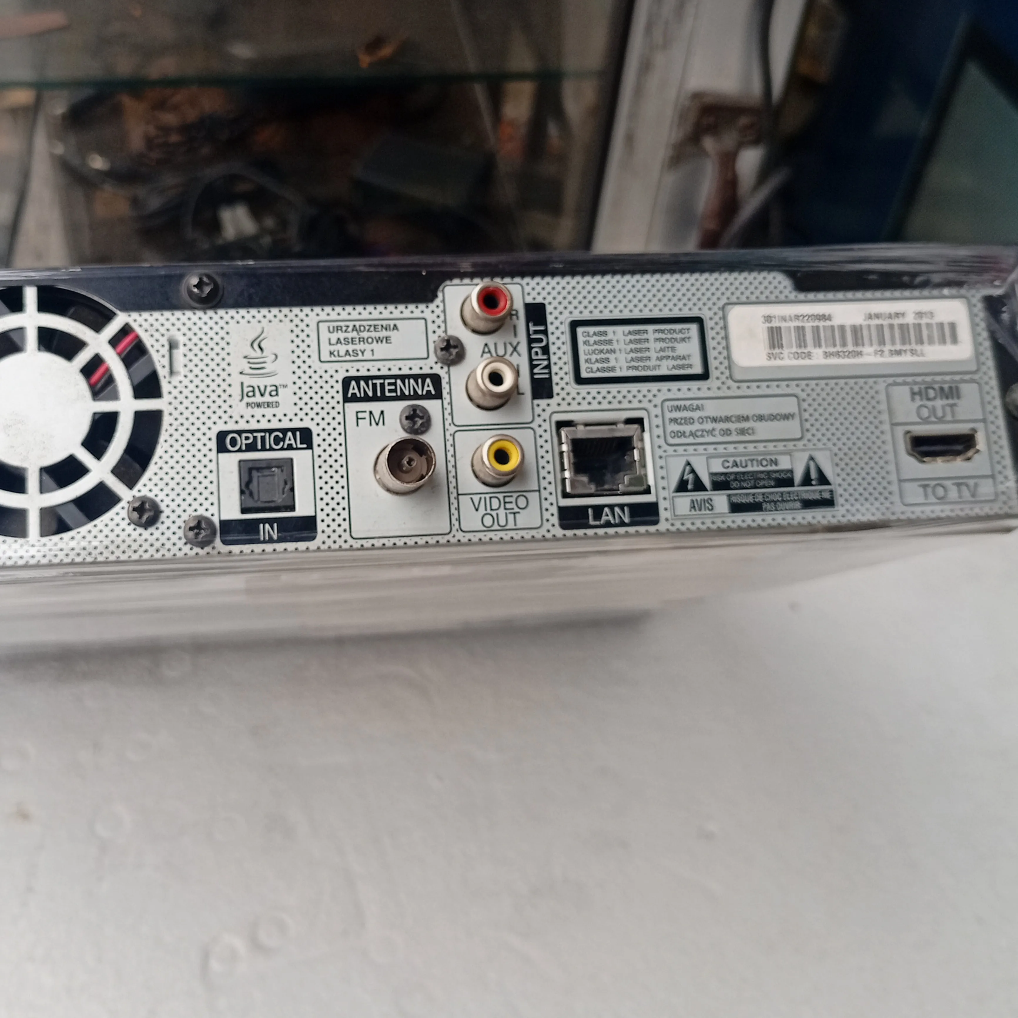 LG BH6320 1000Watts 3D Blu-ray Home Theater Machine Head - London Used