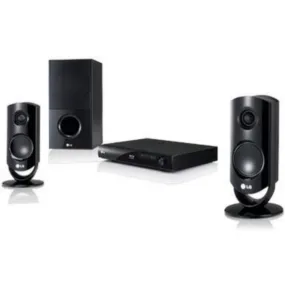 LG HB44S 2.1Ch 400W 3D Blu-ray DVD Home Theater System (USB, FM, Aux, HDMI Out) - Foreign Used