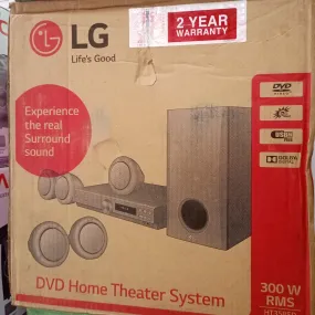 LG HT358SD (Original) 5.1Ch DVD/CD 300W Home Theater   2 Years Warranty - Brand New