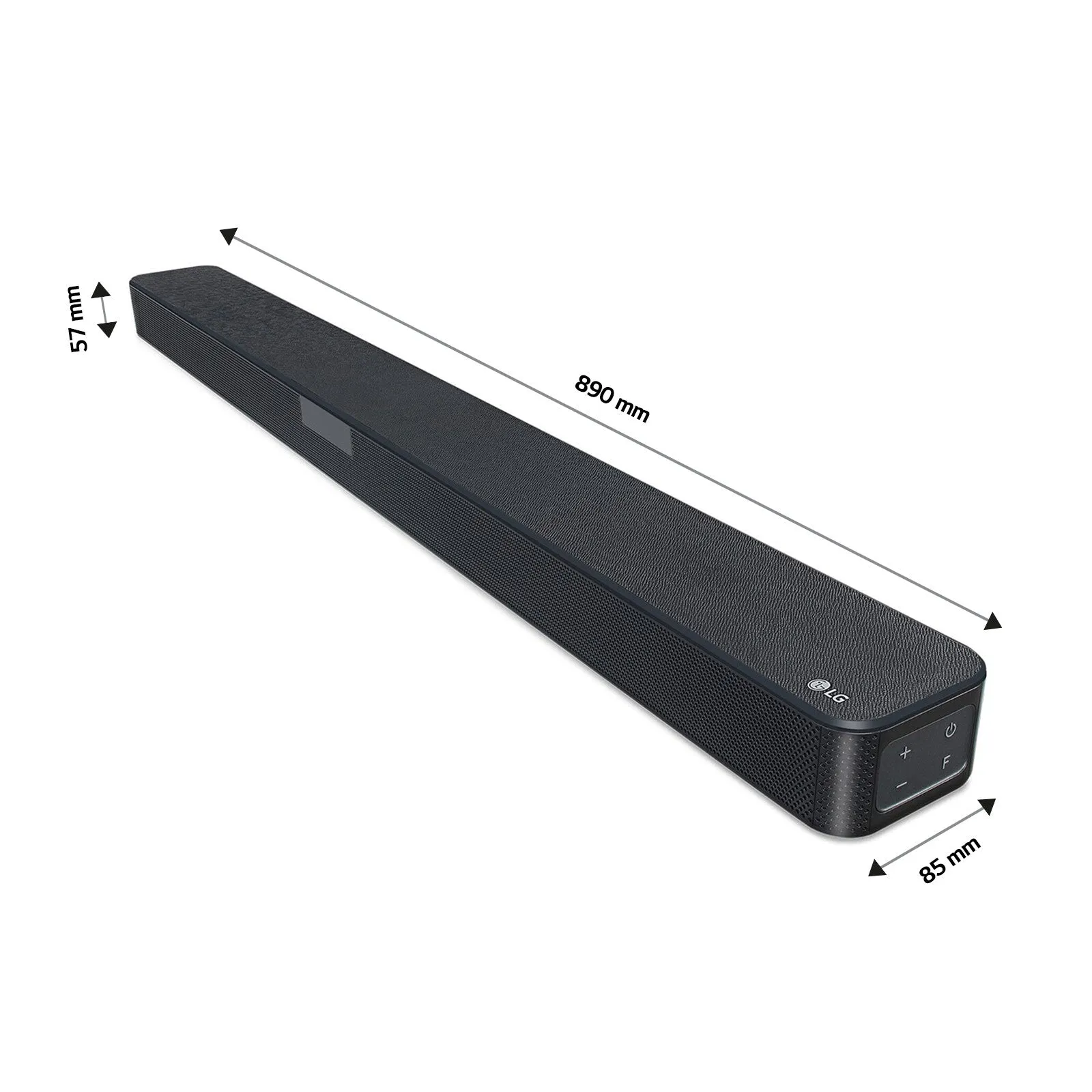 LG SL5Y soundbar speaker Black 2.1 channels 400 W
