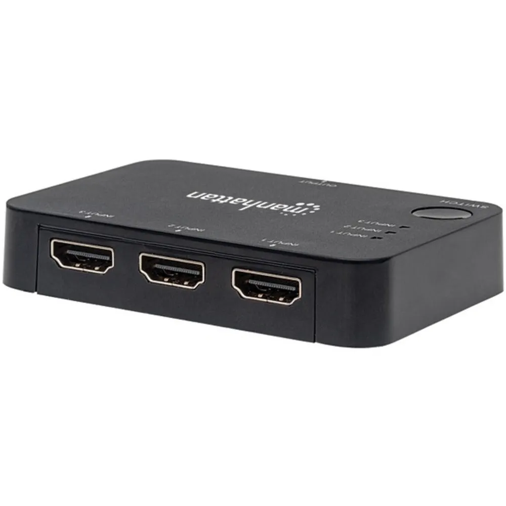 Manhattan 207522 3-Port HDMI Switch (4K @ 30Hz)