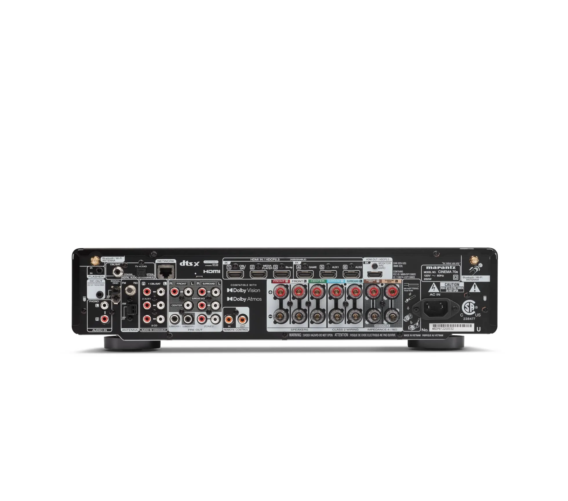 Marantz Cinema 70s 7.2 Channel AV Receiver