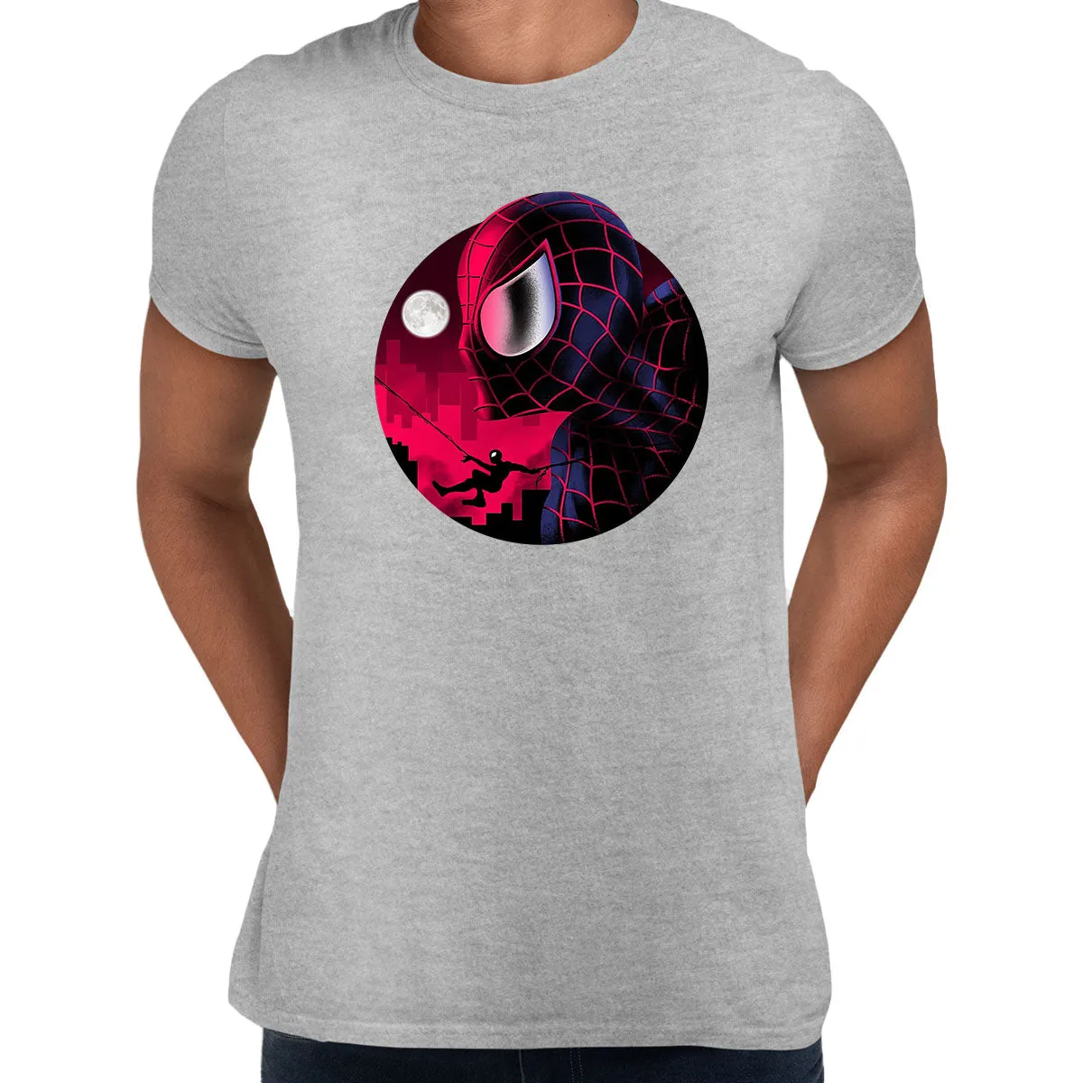 Marvel Comics Spider-Man Into The Spider-Verse Graphic Art T-shirt