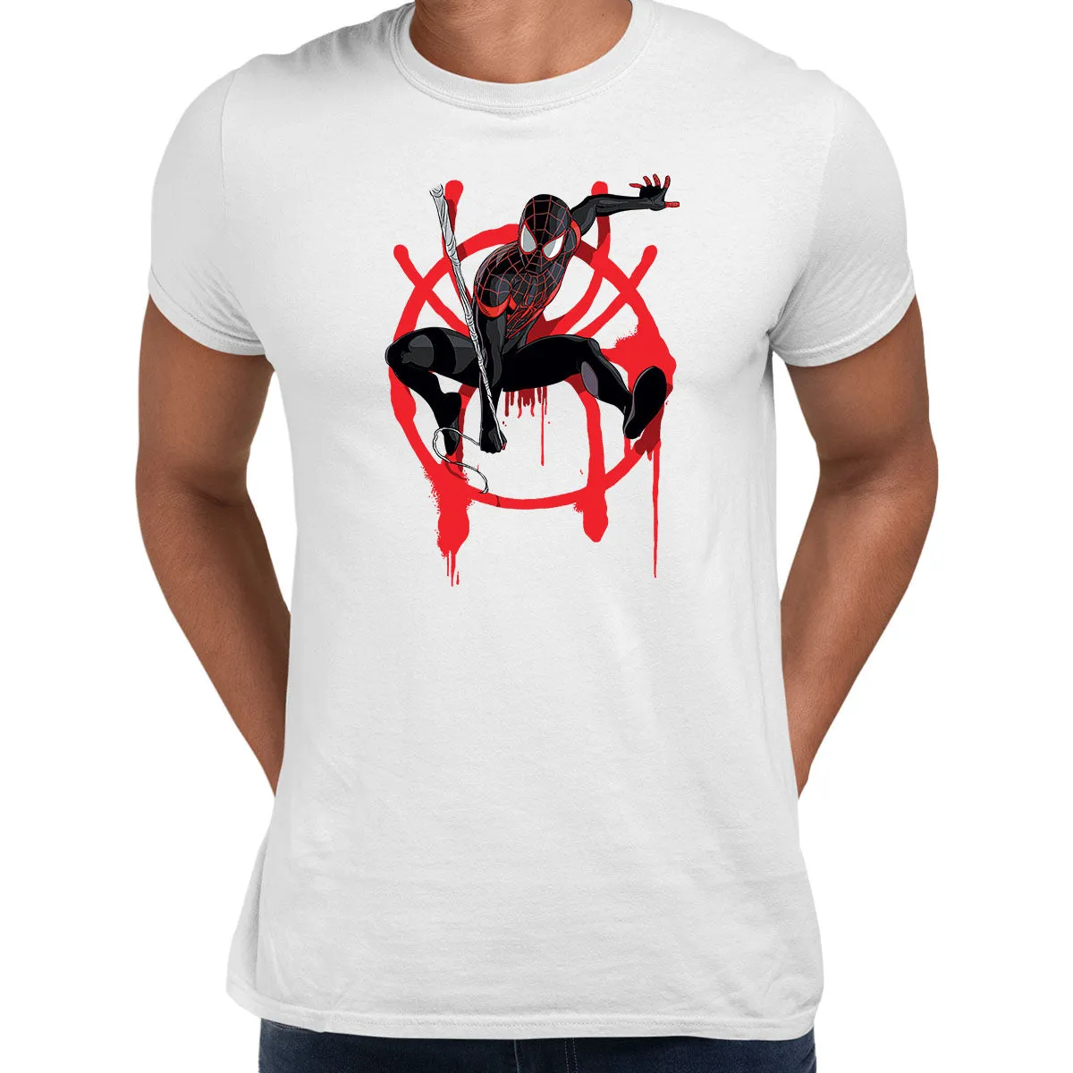 Marvel Spider-Man T-shirt Into The Spider Verse Marvel Gift