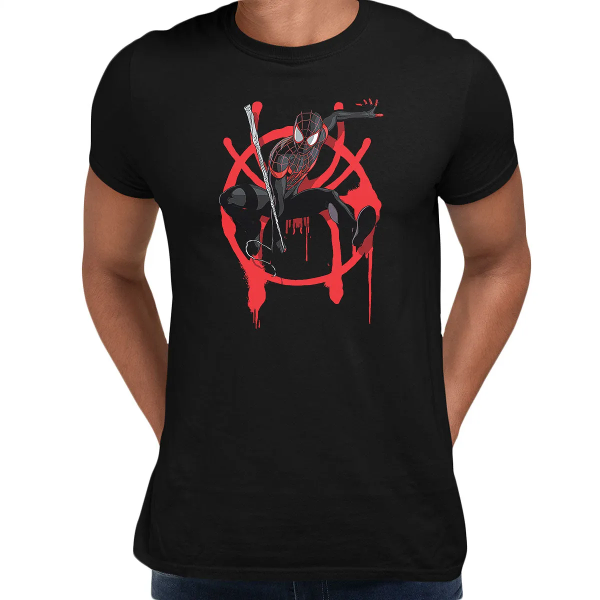 Marvel Spider-Man T-shirt Into The Spider Verse Marvel Gift