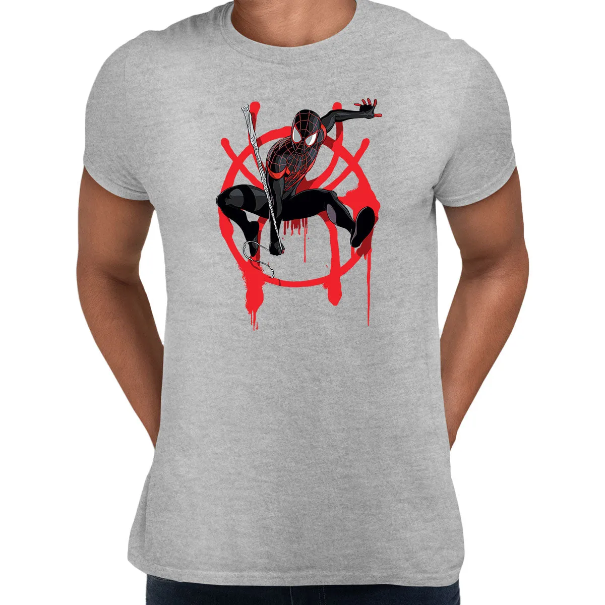 Marvel Spider-Man T-shirt Into The Spider Verse Marvel Gift