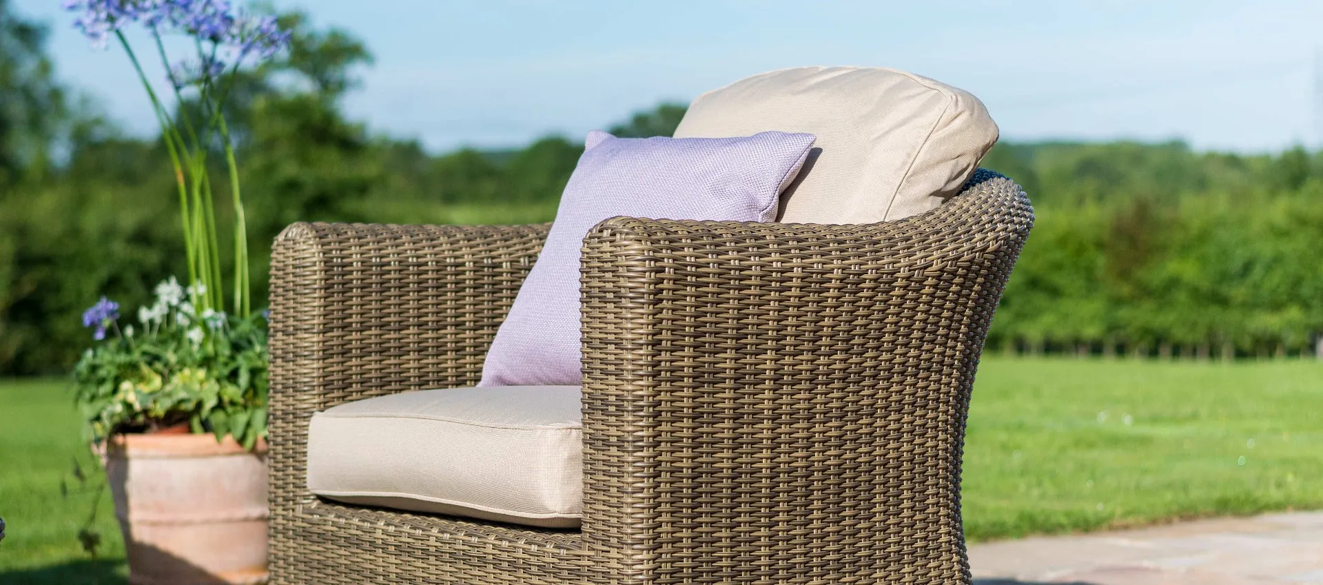 Maze Winchester 2 Seat Sofa Set With Fire Pit Coffee Table