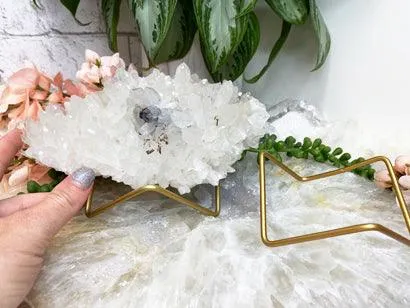 Metal Crystal Specimen Display Stands
