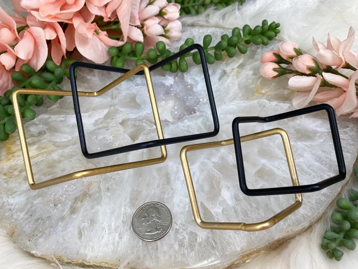 Metal Crystal Specimen Display Stands