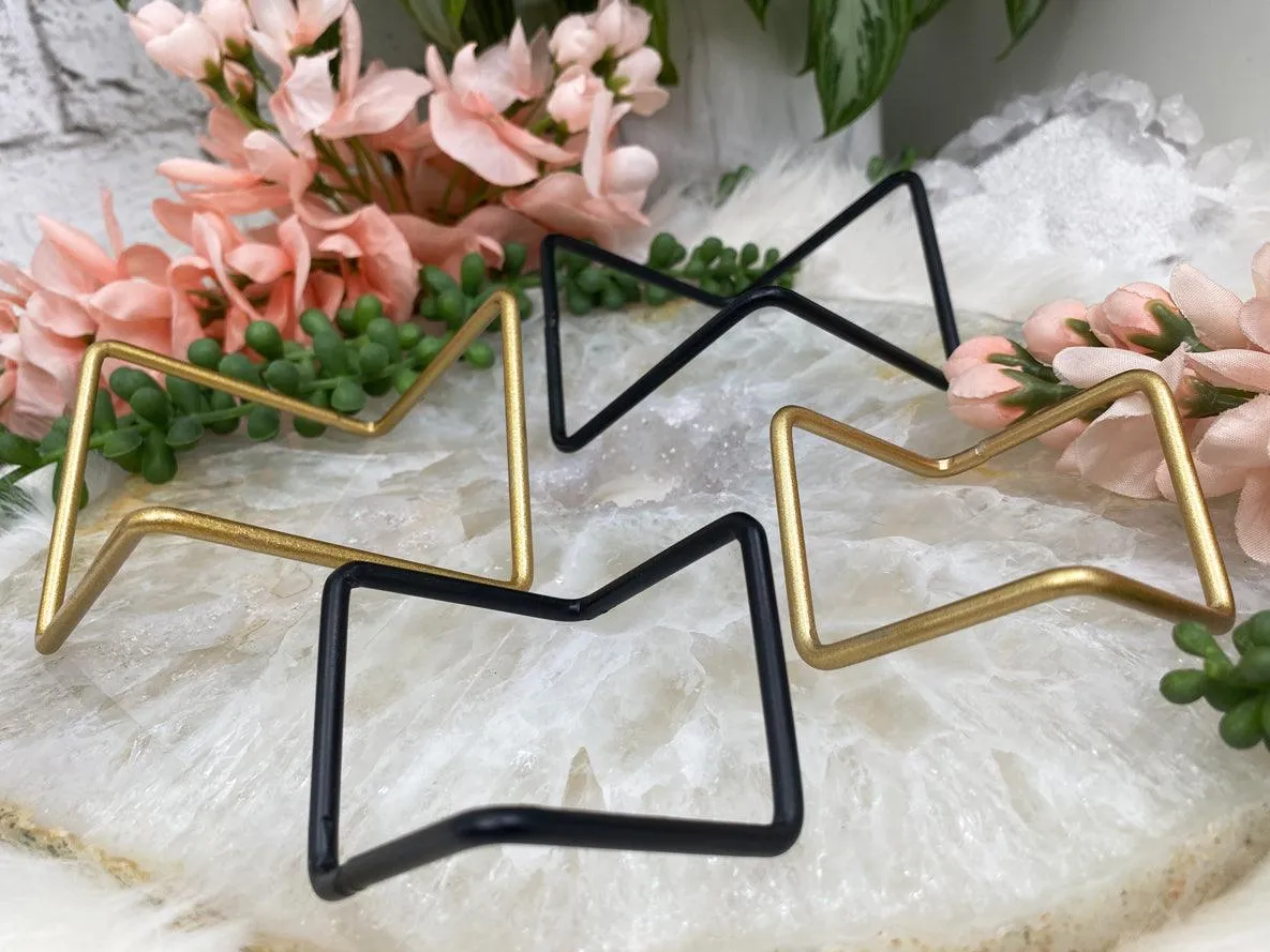 Metal Crystal Specimen Display Stands