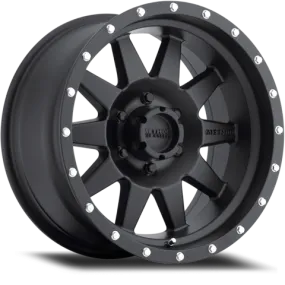 Method Rim Wheel, "The Standard" Matte Black - 17x7.5